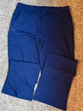 healing hands Navy Blue Drawstring Tall Pants